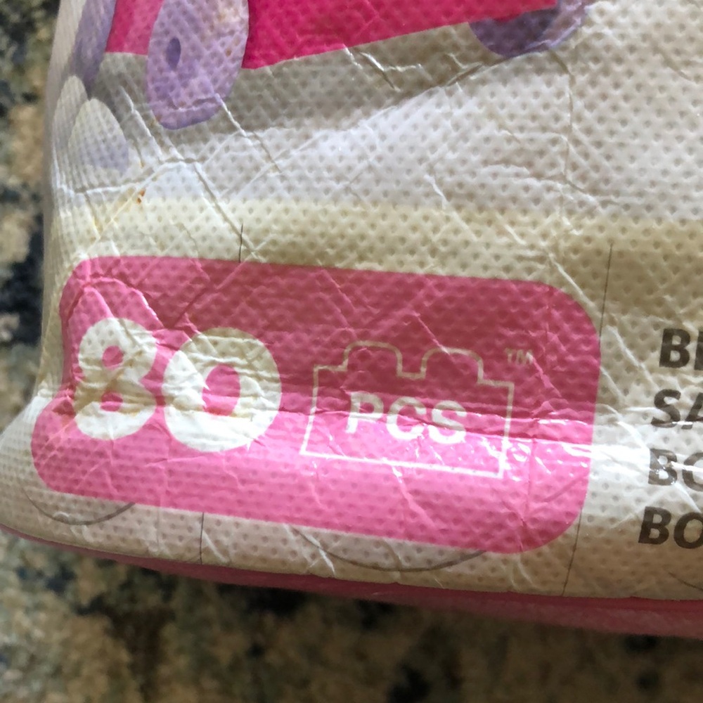 Fisher-Price Mega Bloks First Builders Set - Pink and Purple - Picture 2 of 3